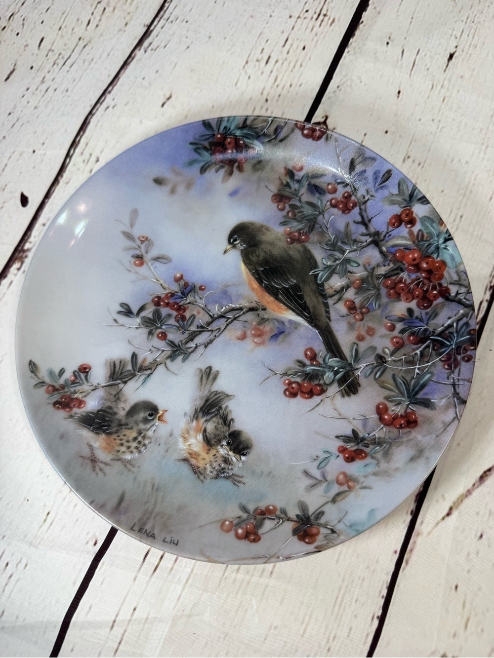 W.S. George "Delicate Accord" by Lena Liu Plate 8 of Nature's Poetry series